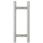 CRL 8" Ladder Style Back-to-Back Pull Handles