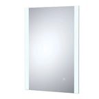 Edge Ambient Rectangular LED Touch Sensor Illuminated Mirror - 700mm x 500mm