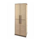 Large Plastic Storage Cupboard w/ Shelving