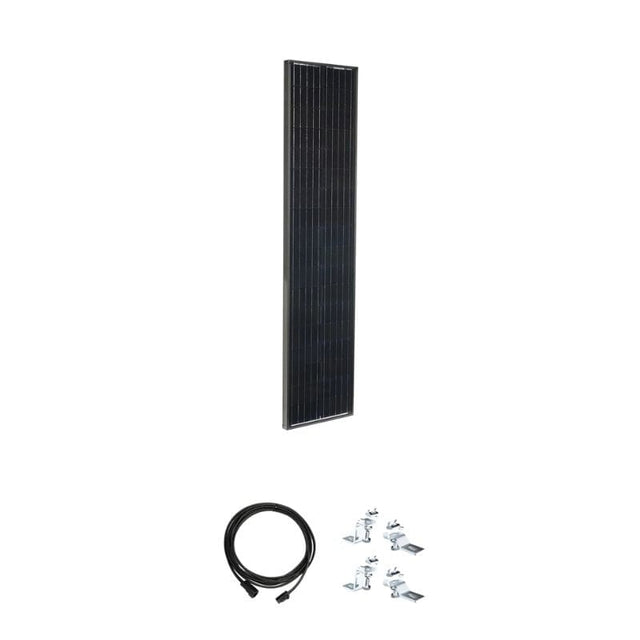 Zamp Solar Airstream Legacy Black 95 Watt Solar Panel Expansion Kit