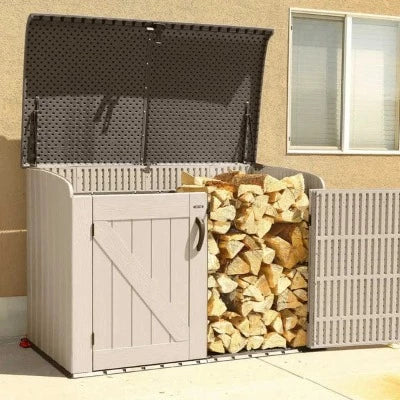 Lifetime 6ft x 3.5ft Heavy Duty Horizontal Storage Plastic Shed