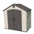 Lifetime Heavy Duty Plastic Garden Shed - All Sizes