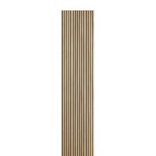 Wooden Slat Acoustic Wall Panel 2400mm x 600mm x 21mm - All Colours
