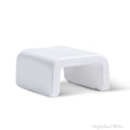 Line Outdoor Ottoman – Modern In-Pool & Patio Resin Ottoman