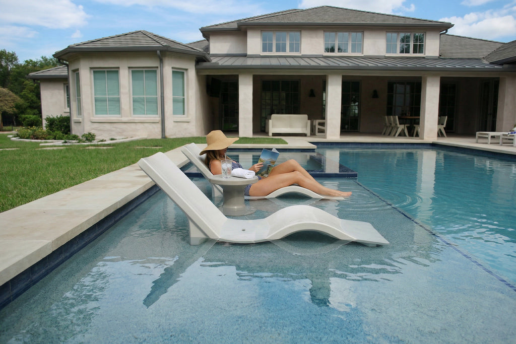 Line In-Pool Chaise Lounge – Modern Luxury Pool Lounger
