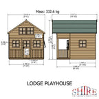 Lodge Playhouse - 8ft x 9ft