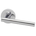 Loire Bathroom Door Handle Pack with Lock