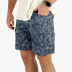 Aftco Deckhand Camo Fishing Cargo Shorts