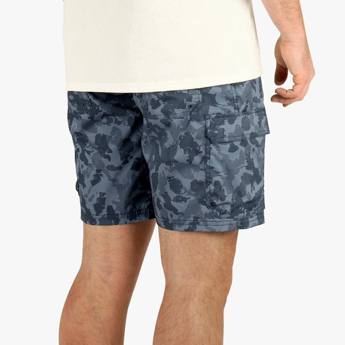 Aftco Deckhand Camo Fishing Cargo Shorts