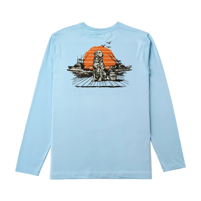 Aftco Bucket UVX Long Sleeve Sun Protection Shirt - Dogfish Tackle & Marine