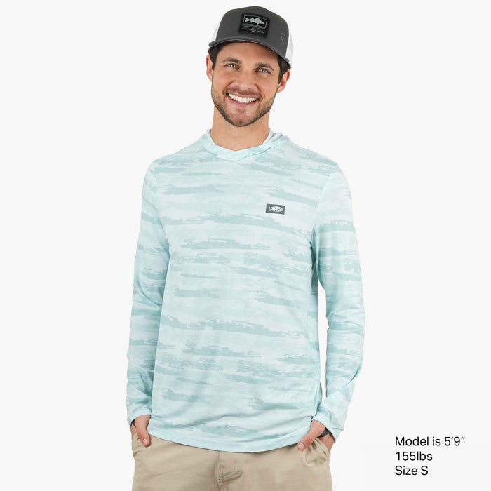 Aftco Ocean Bound Hooded Performance Shirt