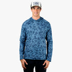 Aftco Coastal Layer Printed Camo Hoodie
