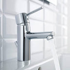 Targa Chrome Smooth Body Basin Mixer Tap