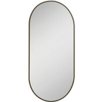 Sharon Oval LED Mirror - 520mm x 920mm - Aqua