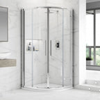 Oasis 8mm Glass 2 Door Quadrant Shower Enclosure