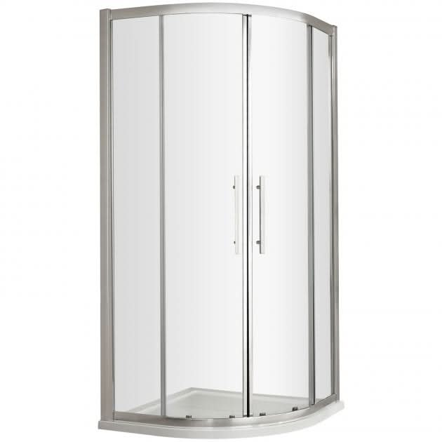 Oasis 8mm Glass 2 Door Quadrant Shower Enclosure