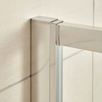 Oasis 8mm Glass 2 Door Offset Quadrant Shower Enclosure - Chrome