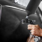 High Performance PRO-33 HVLP Paint Sprayer Gun with 1.8mm Tip, 1L Cup, Regulator Gauge, MPS Adapter