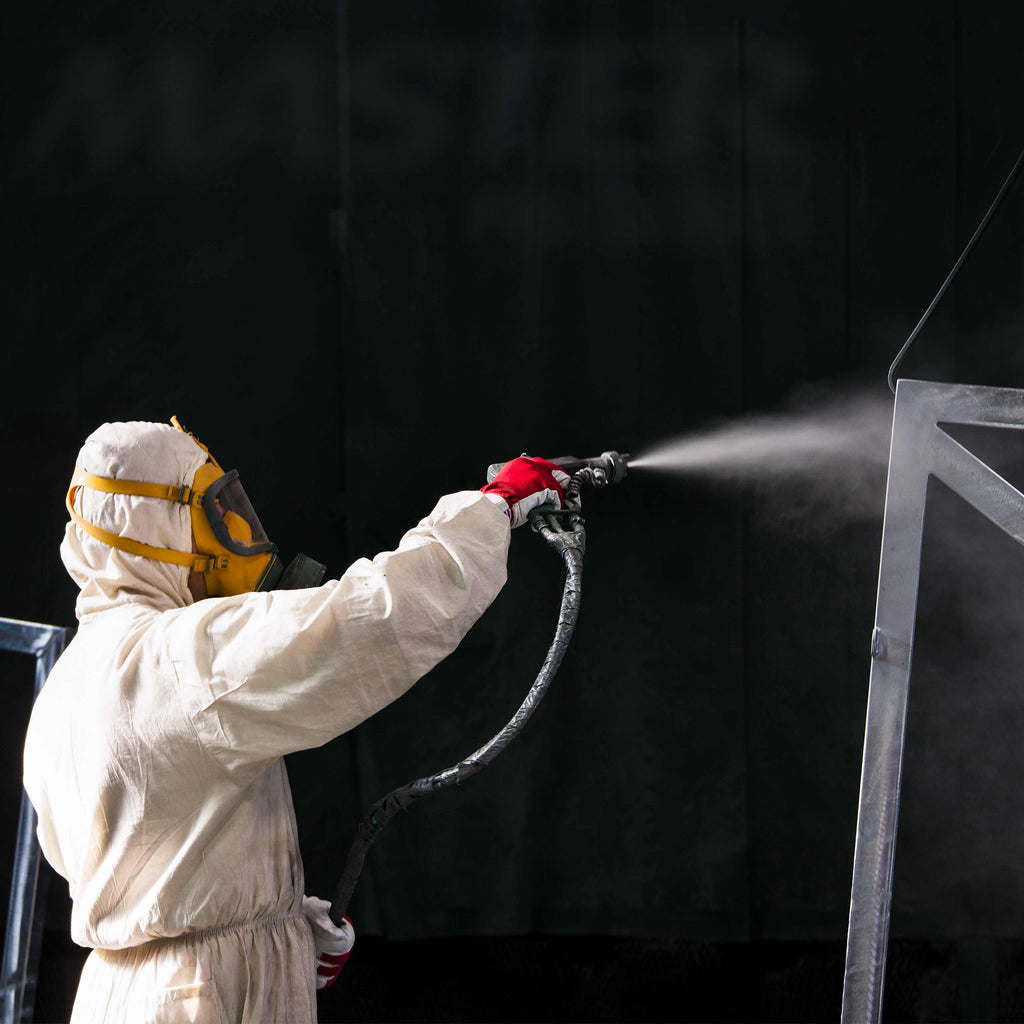 PRO-55 HVLP Automotive Spray Paint Gun with 1.5mm Tip - Pressure Feed Spray Gun for Painting Car Basecoats, Clearcoats, Industrial Coatings & Woodworking Coatings - Superior Atomization