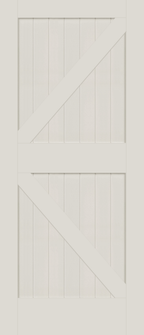 MDF K-Style Barn Door