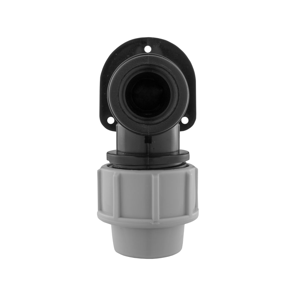 Wall Flange Kit 32mm MDPE + 3/4" Camlock Type B