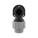 Wall Flange Kit 32mm MDPE + Lever Valve + 25mm MDPE Elbow