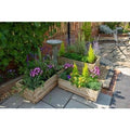 Forest Durham Rectangular Planter (Pack of 3)