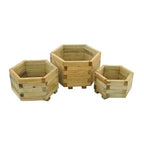 Forest York Hexagonal Planter (Pack of 3)