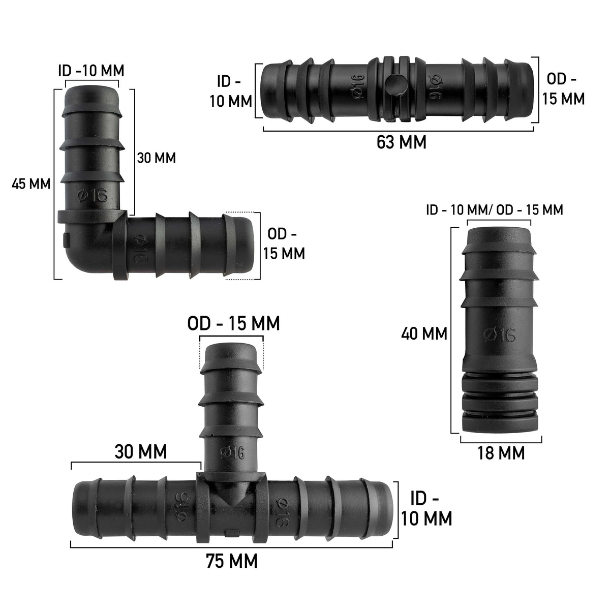 Porous Pipe Kit, POROUS-KIT10