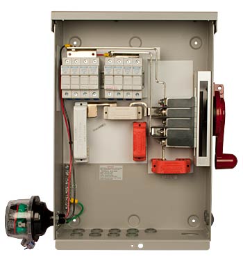 Midnite Solar MNPV4HV Disco 3R Deluxe Combiner w/ Disconnect Switch