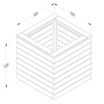 Forest Modular Wooden Seating - Style 1