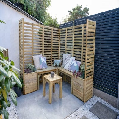 Forest Modular Wooden Seating - Style 3