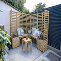 Forest Modular Wooden Seating - Style 3