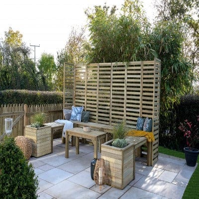Forest Modular Wooden Seating - Style 4