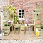Forest Modular Wooden Seating - Style 5