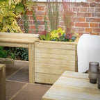 Forest Modular Wooden Seating - Style 5