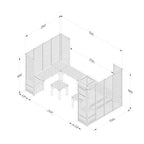 Forest Modular Wooden Seating - Style 5