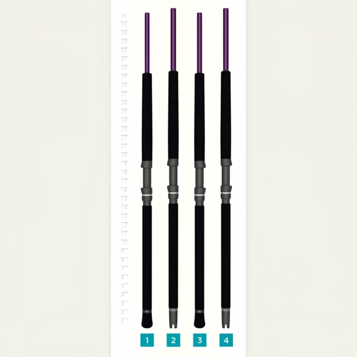 St. Croix Mojo Salt Conventional Rods