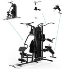 Muscle Motion MSG1000ADE Light Commercial 2 Station Gym