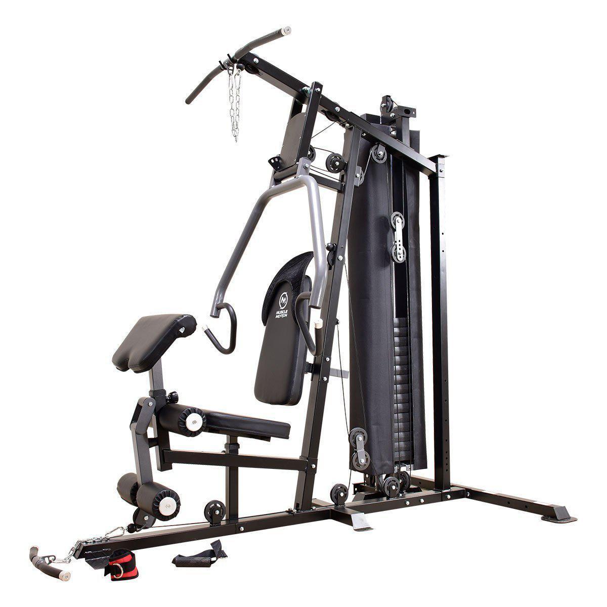 Muscle Motion MSG1000ADE Light Commercial 2 Station Gym