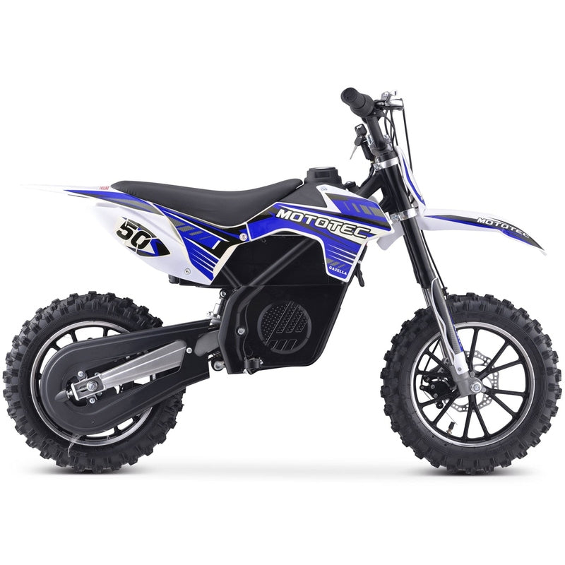 MotoTec 24v 500w Gazella Electric Dirt Bike
