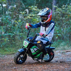 MotoTec 24v 250w Electric Mini Bike Black