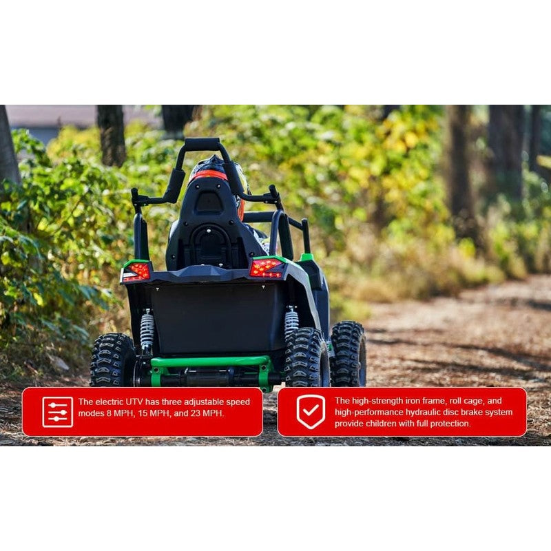 MotoTec Raider Kids UTV 48v 1200w Full Suspension