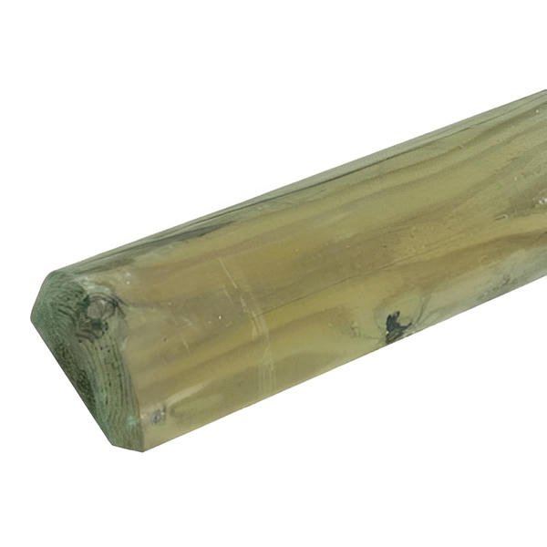 Machine Rounded Half Round Fencing Stake - 1.8m x 125mm