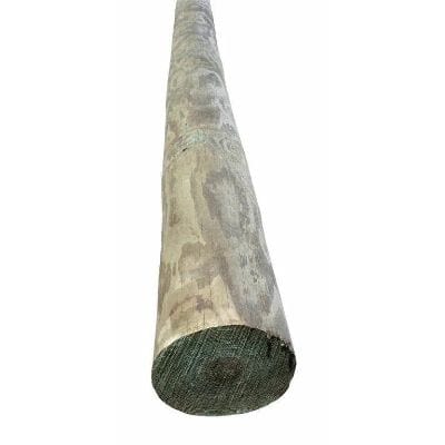 Machine Rounded Jump Pole - 3.6m x 100mm