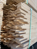 Solid Hard White Maple Narrow Strip Floor Boards T&G 4 sides | Prime Grade (KD)