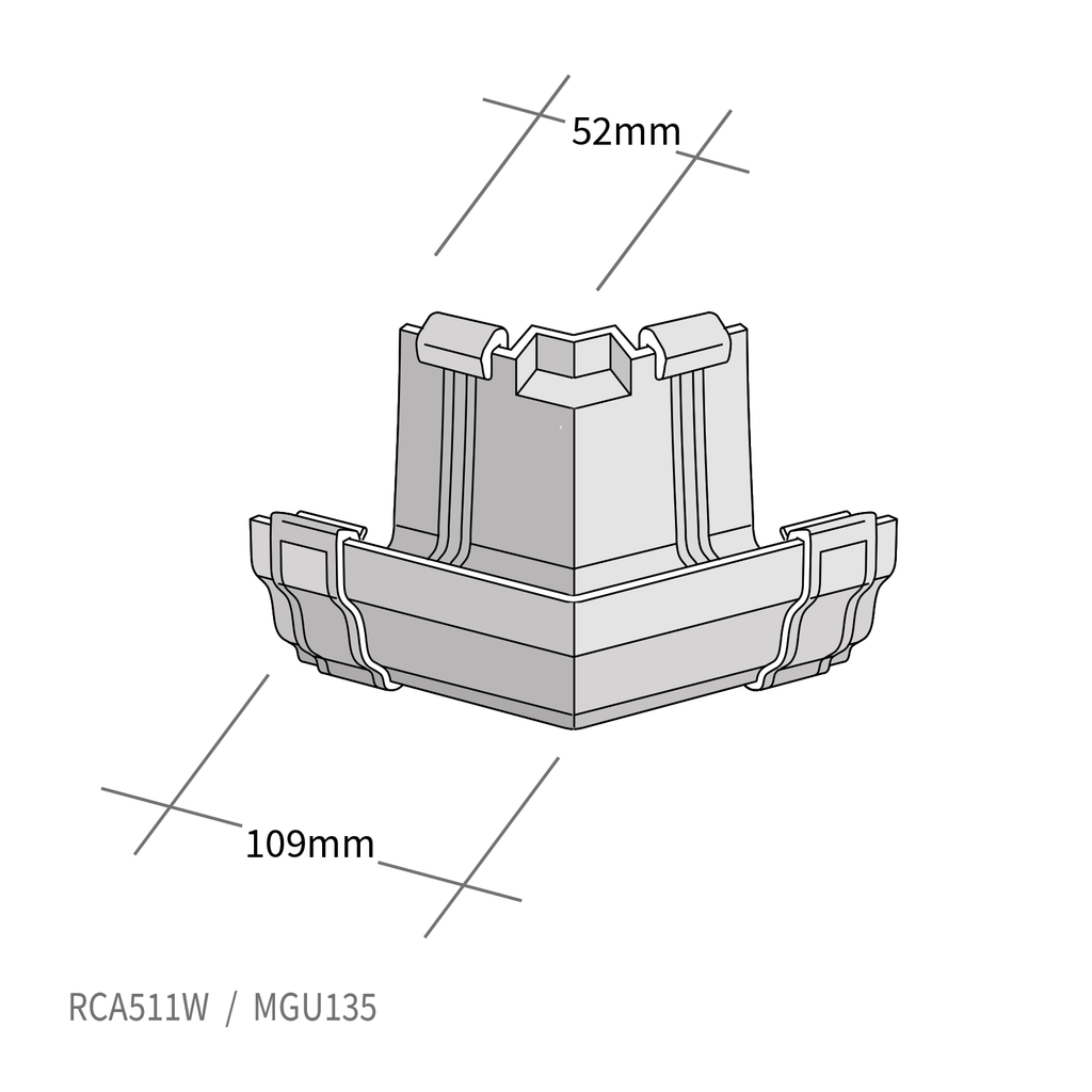 Marley / Ultraframe Classic Gutter System