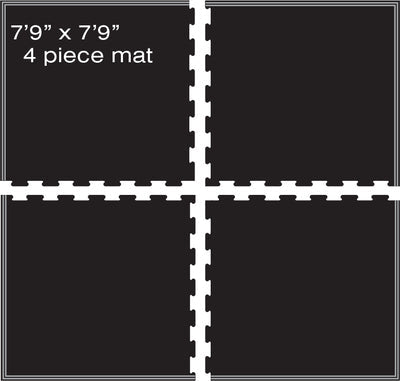 8X8 MAT WITH BEVELED TRIM