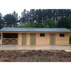 Cladco 34/1000 Box Profile PVC Plastisol Coated 0.5mm Metal Roof Sheet (Goosewing Grey) - All Sizes