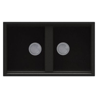 Reginox Best 450 Elleci 2 Bowl Granite Kitchen Sink - All Colours - Reginox